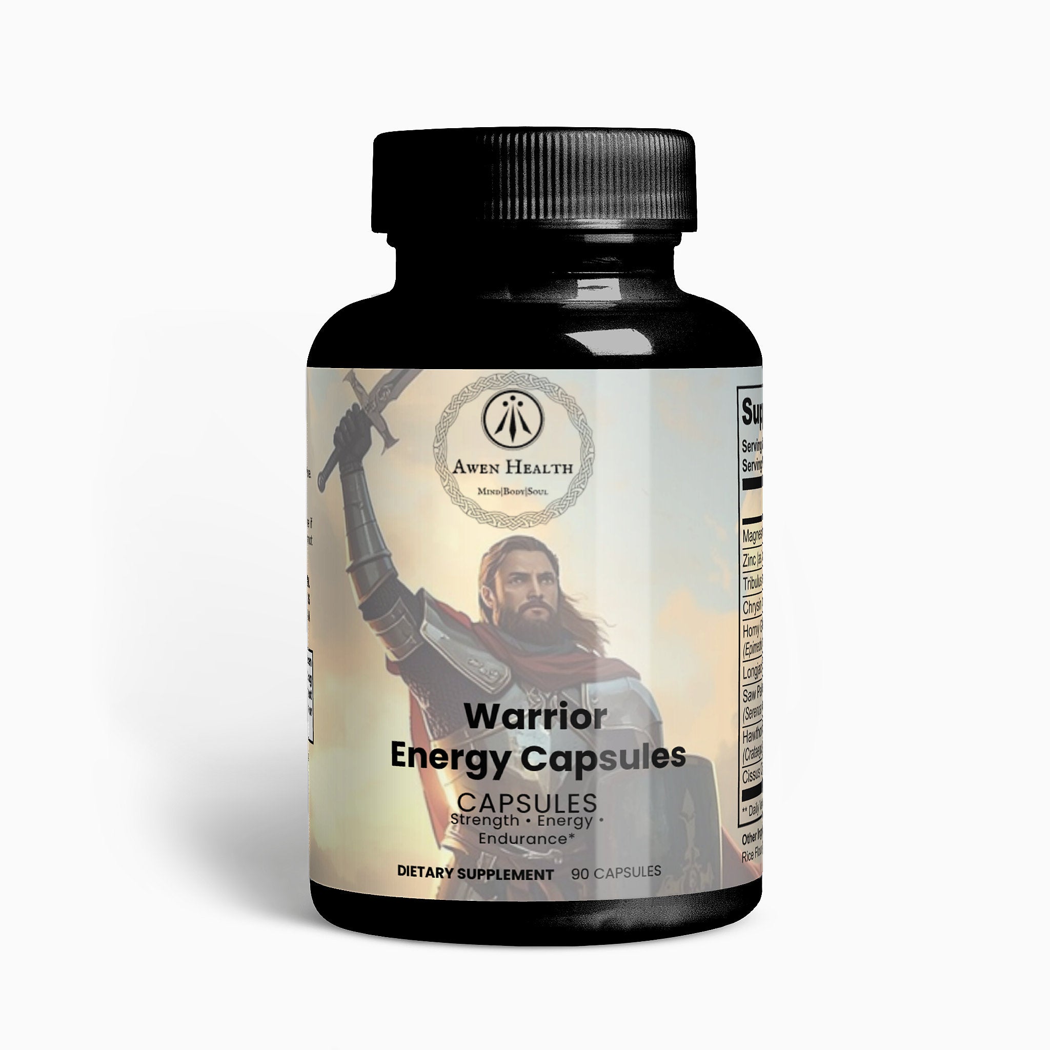 Awen Warrior Energy Capsules